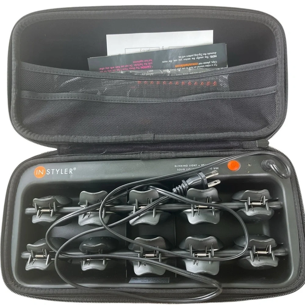 InStyler TopStyler Hair Styling System with Heated Ceramic Shells & Travel Case - Picture 2 of 16